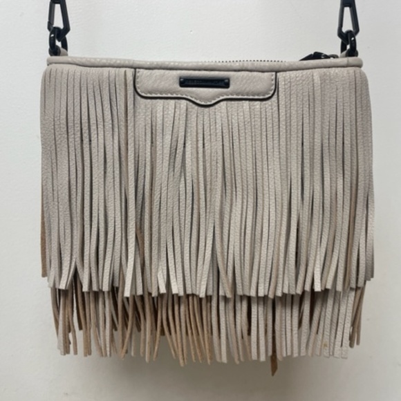 REBECCA MINKOFF Fringe Crossbody Bag Purse EUC - Picture 2 of 10
